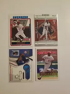 Lotto Carte Vladimir Guerrero (4) Esposizioni Montreal - Foto 1 di 2