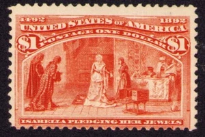 US$1 Colombiano #241 Sin Usar Regummed Nunca Bisagras - Imagen 1 de 3