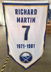 Richard Martin Buffalo Sabres Replica Banner, 3x5 NHL Man Cave Flagge Heckklappe - Bild 1 von 1