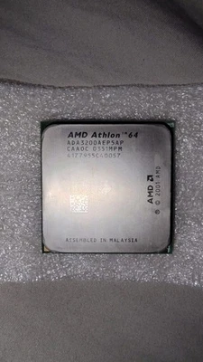 CPU AMD ATHLON 64 3200+ ADA3200AEP5AP 1M SOCKET 754 CPU de escritorio Foto 1 de 3