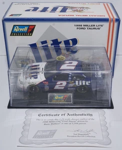 1998 Revell Rusty Wallace Miller Lite 1/24 Diecast Model Nascar - Picture 1 of 8