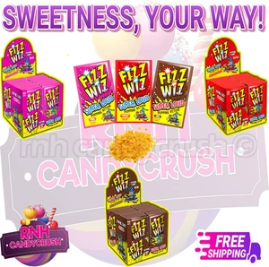 FIZZ WIZ POPPING CANDY Packs Various Quantities 1 -100 Strawb Cola Retro Sweets - Picture 1 of 6