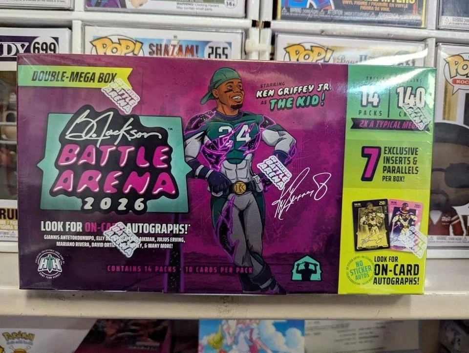2026 Bo Jackson Battle Arena Griffey Jr Edition Double Mega Box Ships Now
