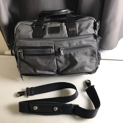 Tumi Alpha Bravo Andersen Briefcase Laptop Bag Nylon Leather 222640CG2E $395 - Image 1 of 4