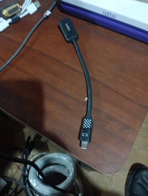 Used, Belkin F2CD079BT Mini Displayport to Hdmi Adapter, 2 in, Black,as Is! - Image 1 of 4