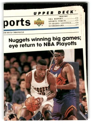 1993-94 Upper Deck Special Edition #205 Denver Nuggets | Denver Nuggets - Image 1 of 2