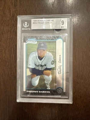 1999 Bowman Chrome - #404 Freddy Garcia (RC) - Image 1 of 2