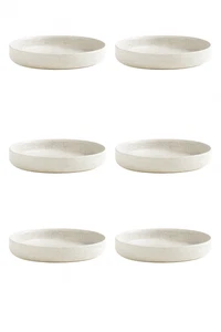 ONOMAO Tiefer Teller 21,5 cm Steinzeug, handgefertigt, Unikat - Bild 1 von 1