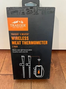 TRAEGER X Meater Wireless Meat Probe (2-pack) BAC618 - Picture 1 of 3