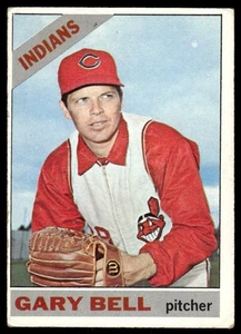 1966 Topps #525 Gary Bell Cleveland Indians VGEX 54591 - Foto 1 di 2