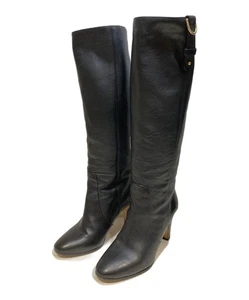 Botas para mujer JIMMY CHOO talla 35,5 cuero negro - Imagen 1 de 8