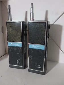 2 Midland 13-723 CB Citizens Band Funkgeräte 2 Watt Walkie Talkie von 1973 ungetestet - Bild 1 von 4