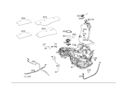 Genuine Mercedes-Benz Fuel Delivery Module 222-470-00-94 - Image 1 of 2