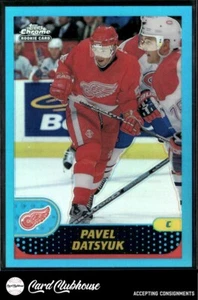 2001-02 Topps Chrome Refractors RC #167 Pavel Datsyuk - Picture 1 of 2
