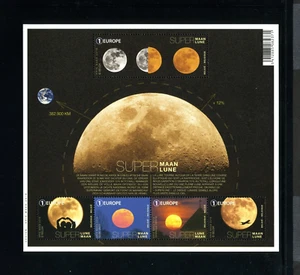 Belgien postfrisch 2815 Supermond PB713 - Bild 1 von 1