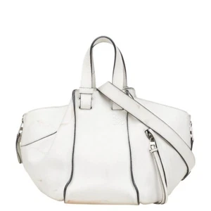 LOEWE Anagrama Hamaca Pequeño Bolso de Mano Bolso de Hombro 2WAY Mujeres 【Usado】 - Imagen 1 de 16