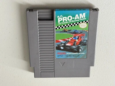 R.C. Pro-Am (Nintendo NES) Authentic Tested - Image 1 of 3