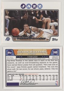 2008-09 Topps Deron Williams #140