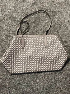 Kate Spade New York Spade Link Tote Large Tasche Reißverschluss taupe erweiterbar 16x10 - Bild 1 von 6