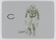 2016 Donruss Elite Auto Printing Plate Yellow 1/1 Leonard Floyd Rookie RC 07lk