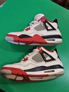 Größe 7Y Nike Air Jordan 4 Fire Red GS 2020 -408452-160 - Bild 1 von 9