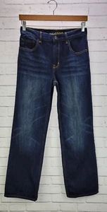 GAP Kids 1969 Jeans Loose Fit Boys Size 14 Regular Denim Dark Blue Wash - Picture 1 of 12