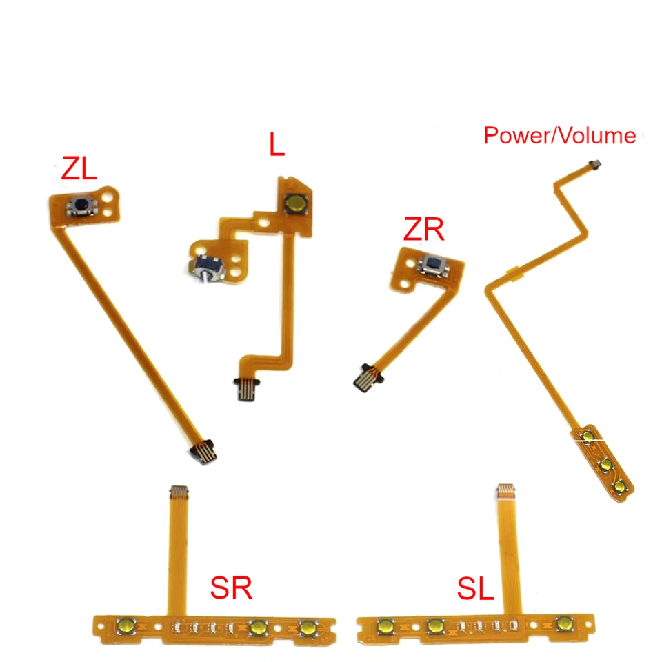 ZL/ZR/SL/SR/L/Power-Volume Nintendo Switch Joycon Ribbon Replacement Cables - Image 1 of 1