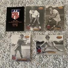 1993 Ted Williams BB Card Co.   1943-1954 All American Girls PBL  5 card set