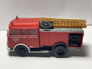 Mk51 Modellauto 1:87 WIKING Mercedes Benz Alt Feuerwehr Stadt Rheinbach Eigenbau - Bild 1 von 5