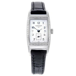 Longines BelleArti Lady's Diamond Set Bezel & Mother Of Pearl Dial Watch 19mm - Picture 1 of 7
