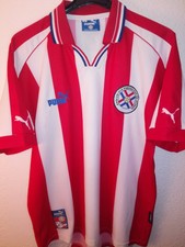 PUMA vtg Paraguay 2000-2002 soccer vintage camiseta shirt trikot maillot maglia