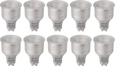 Megaman LED GU10 5W Long Neck Light Bulbs PAR16 Warm White Cool White - 10 Packs - Image 1 of 4