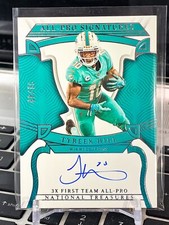 2022 National Treasures Tyreek Hill All-Pro Signatures /49 On Card AUTO