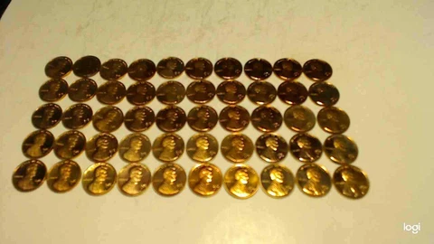 1976 S PROOF Cent Roll  - 50 Coins Cover