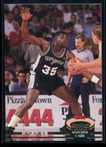 1992 Topps Stadium Club Antoine Carr #23 San Antonio Spurs - Picture 1 of 2