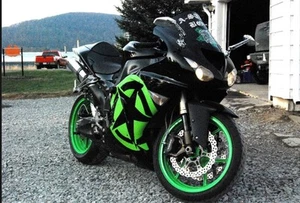 LIVE FREE OR DIE HARD-Sport bike Graphics, motorcycle decals, stickers - Imagen 1 de 6