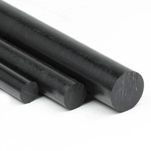 Polyamid PA6 rund Ø 70mm schwarz Länge wählbar PA Rundmaterial Stab Kunststoff - Bild 1 von 6