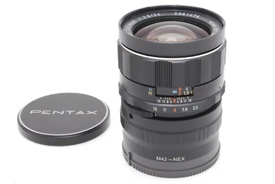【MINT-】 Pentax smc Takumar 24mm f/3.5 m42 + NEX Sony E mount Adapter - Image 1 of 4