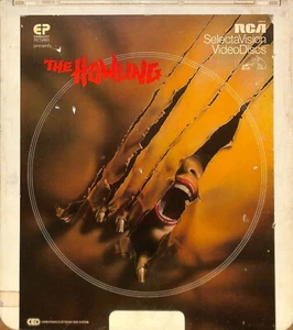 The Howling (1981) Videodisc vintage CED RCA SelectaVision TESTÉ FONCTIONNEL - Photo 1/2