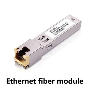 SFP Module Copper SFP Modules Optical Port Turn to RJ45 Ethernet Port Gigabit - Afbeelding 1 van 8