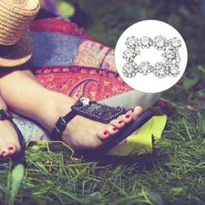 Strasszubehör Fräulein Glänzende Schuhschnalle Aus Dekorative Schuhclips - Bild 1 von 12