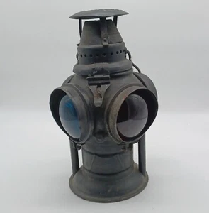 Antique The Non Sweating Adlake Switch Lamp Chicago. As Is. C1596S - Picture 1 of 16
