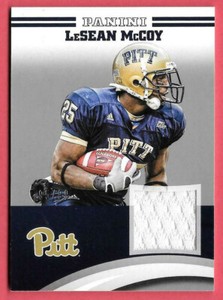 2016 LeSean McCoy Panini Pittsburgh Panthers Multi-Sport Silver Jersey 95/99