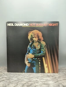 Neil Diamond 1972 Hot August Night MCA2-10013 2 LP Record Vinyl Album Double EX - Picture 1 of 13
