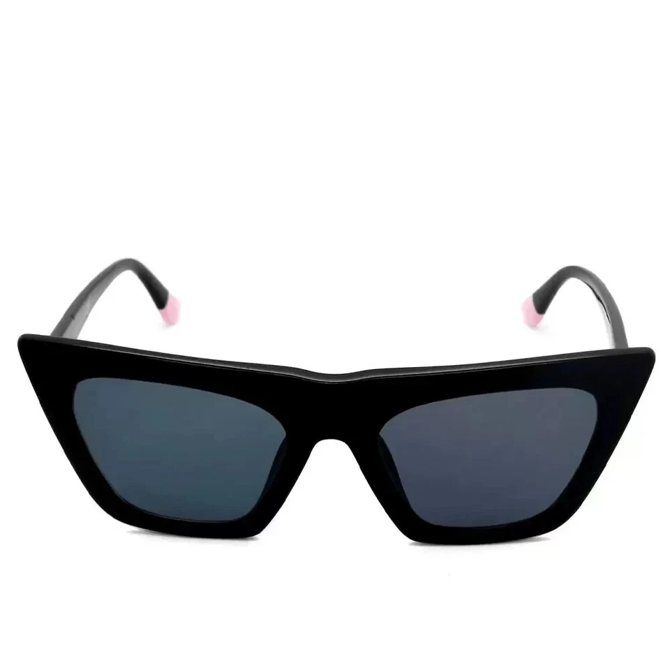 Victoria Secret PINK VS0047 01A Black Cat Eye Style Plastic Sunglasses 53-19-140 - Image 1 of 2
