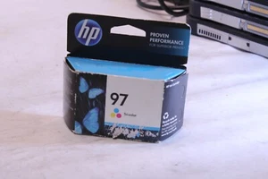 Genuine HP 97 Tri-Color Ink Cartridge - Picture 1 of 3
