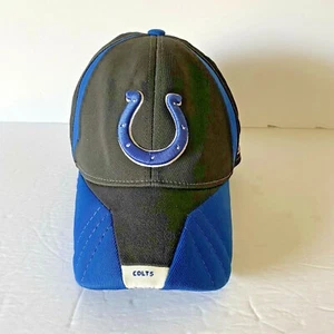 Equipment NFL Authentic Sideline Colts Embroidered Horseshoe Cap Hat Size M/L - Picture 1 of 12