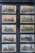C W S  RAILWAY ENGINES ISSUED 1936 SERIES OF 48 MINT SEE  ALL PHOTO's
