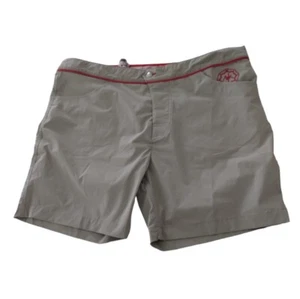Mackeene Swim Trunks Mens 38 XL Beige Beach Surf Shorts 6" Inseam - Picture 1 of 9