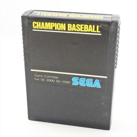 SC-3000 SG-1000 CHAMPION BASEBALL G-1011 Black Cartridge Only Sega 2121 scc
